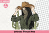 Cowgirl Woman Clipart Bundle
