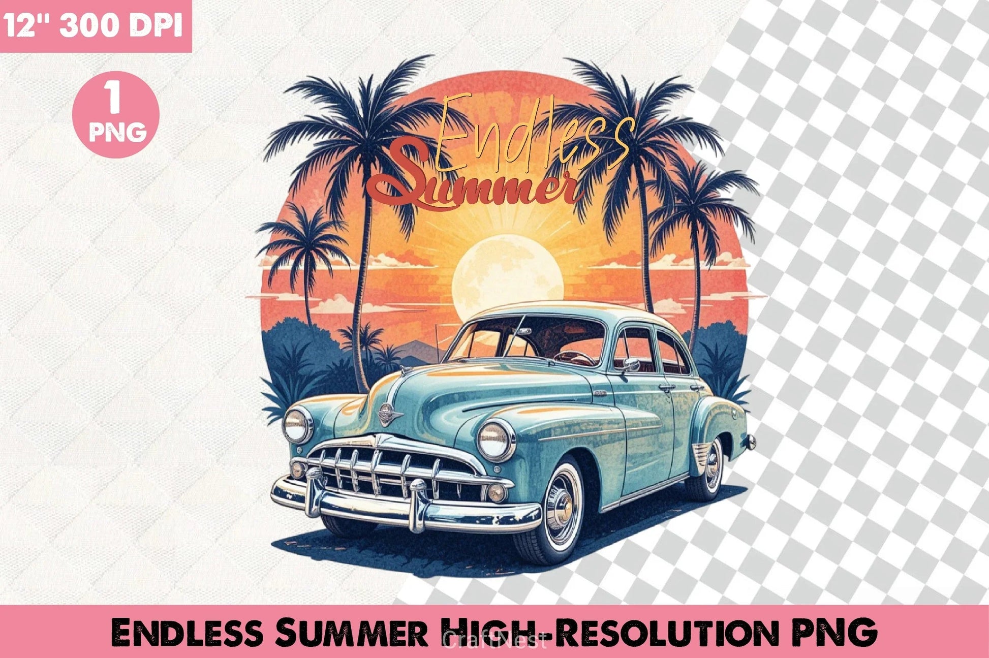 Endless Summer Clipart Bundle - CraftNest - Digital Crafting and Art