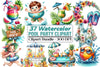 Pool Party Clipart Bundle