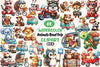 Animals Road Trip Clipart Bundle