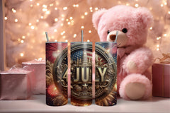 4th of July Tumbler Wrap Bundle 128 - CraftNest - Digital Crafting and Art