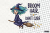 Broom Hair Clipart Bundle