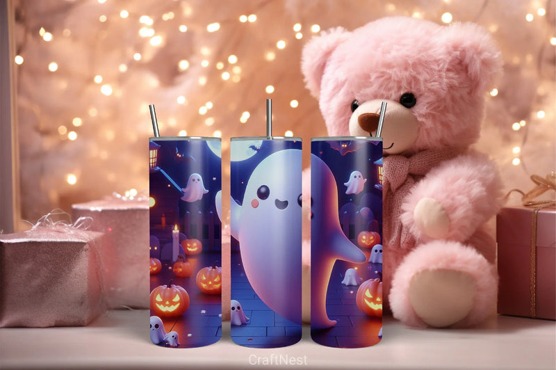 Halloween Tumbler Wrap Bundle 17 - CraftNest - Digital Crafting and Art