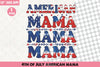 4th of July American Mama Clipart Bundle