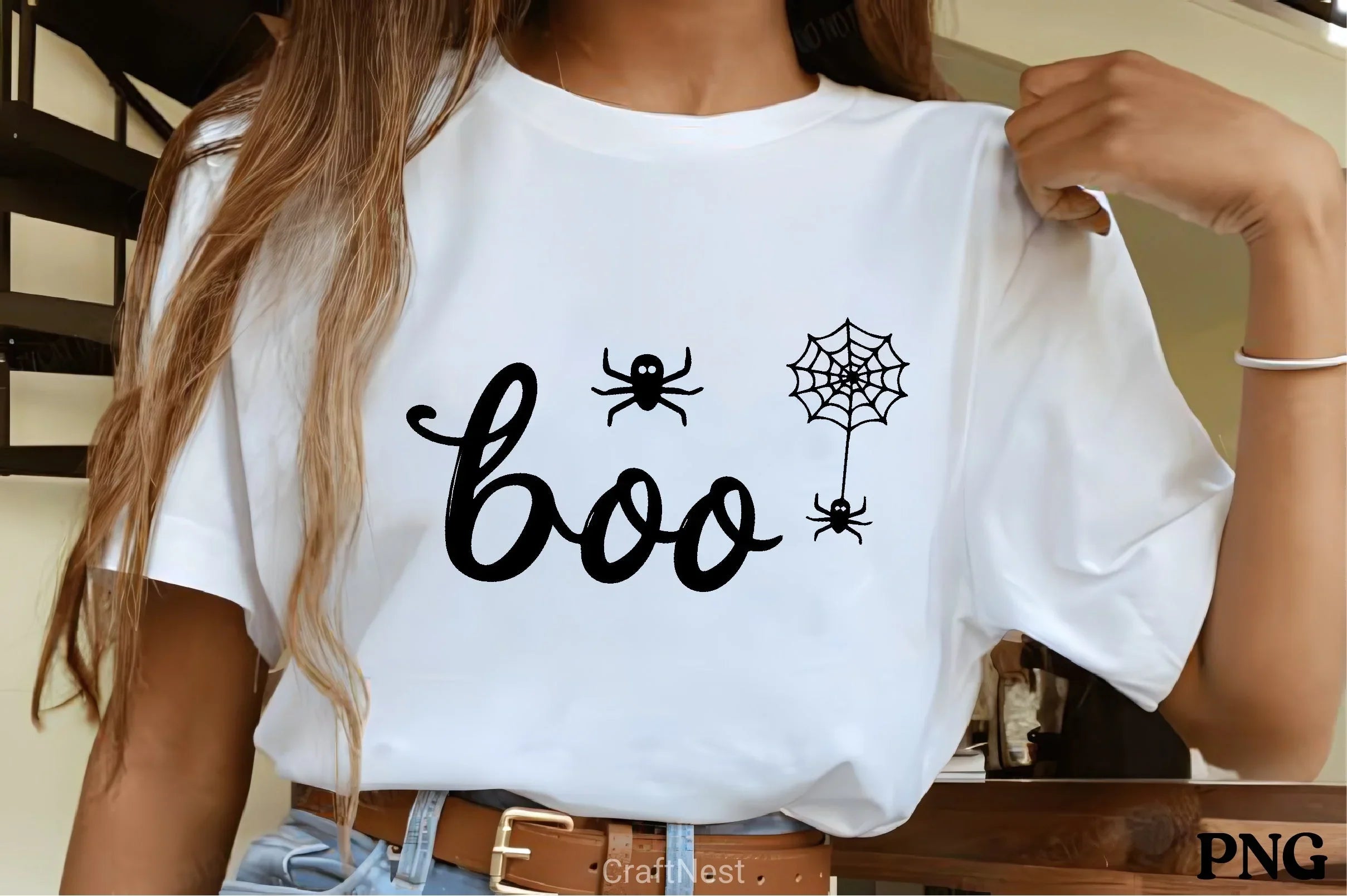 Black Script Boo Halloween Clipart Bundle - CraftNest - Digital Crafting and Art