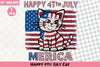 Happy 4th July Cat Clipart Bundle