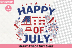 Happy 4th of July Shirt Clipart Bundle - CraftNest - Digital Crafting and Art
