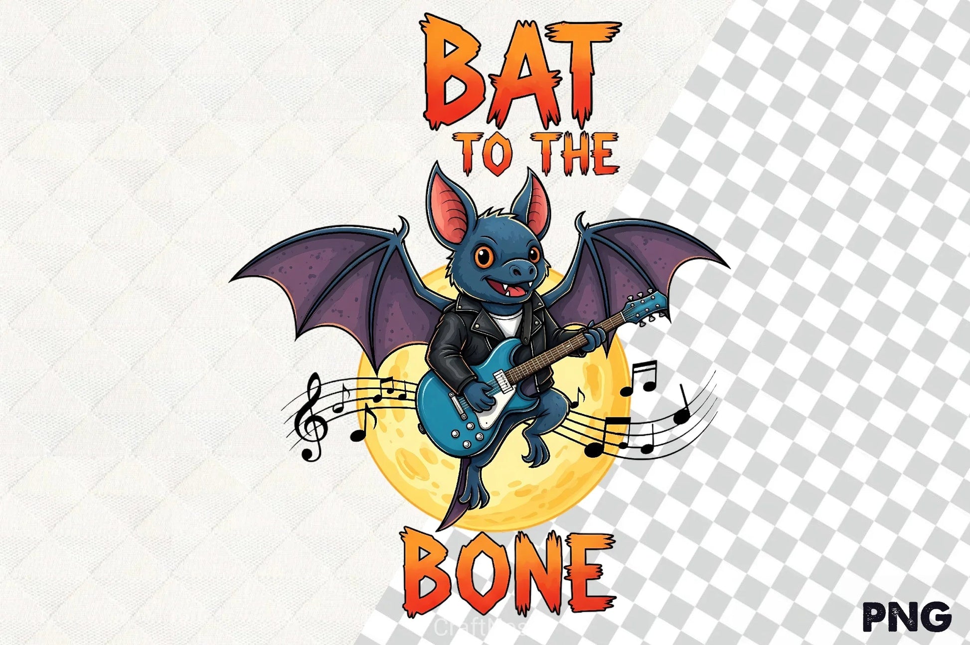 Halloween Rock Bat Clipart Bundle - CraftNest - Digital Crafting and Art