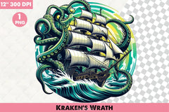 Kraken's Wrath Clipart Bundle - CraftNest - Digital Crafting and Art