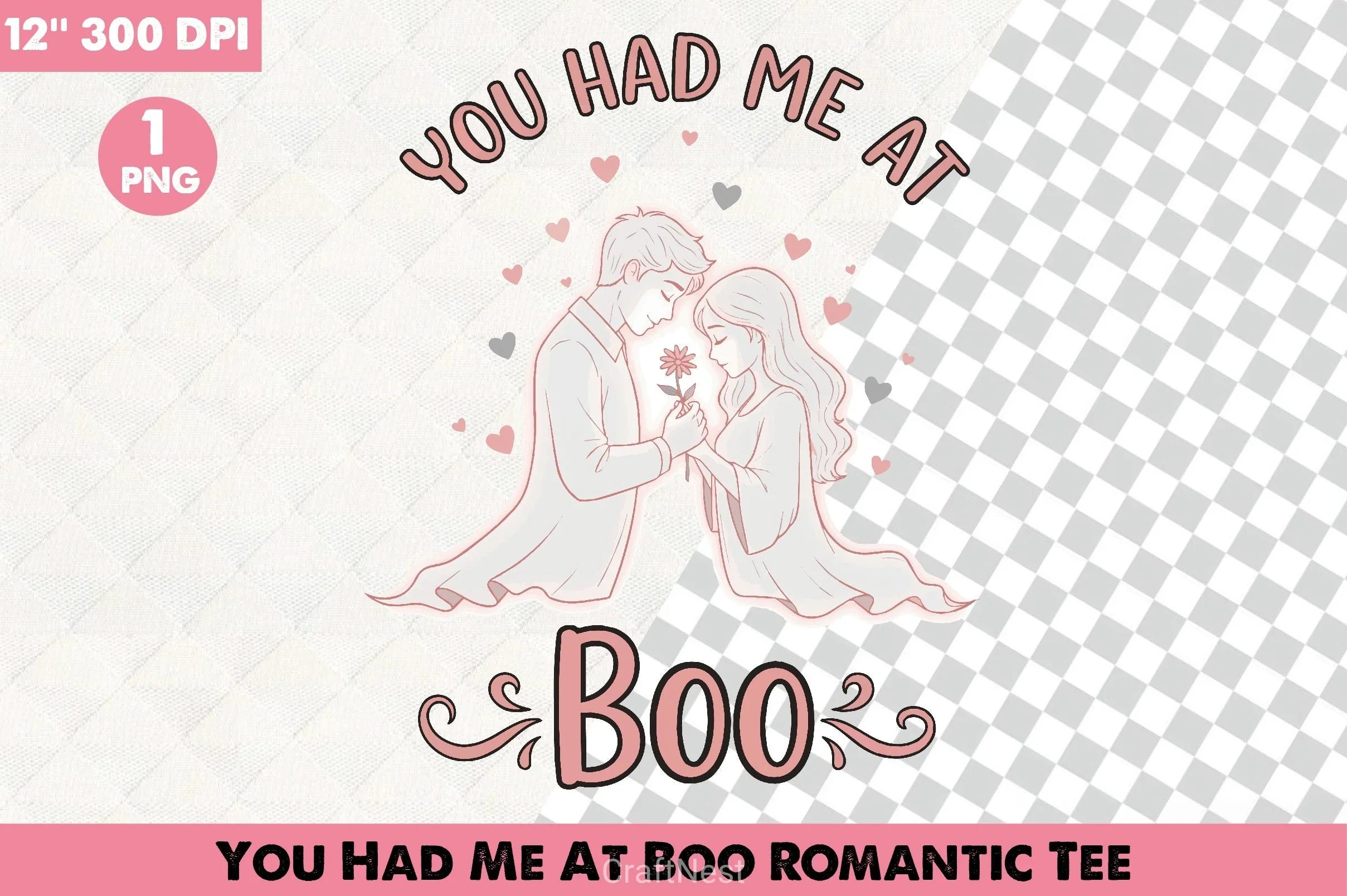 You Had Me At Boo Tee Clipart Bundle - CraftNest - Digital Crafting and Art