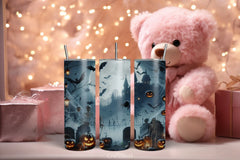 Halloween Tumbler Wrap Bundle 64 - CraftNest - Digital Crafting and Art
