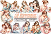 Mom & Baby Illustrations Clipart Bundle