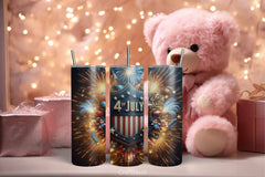 4th of July Tumbler Wrap Bundle 91 - CraftNest - Digital Crafting and Art