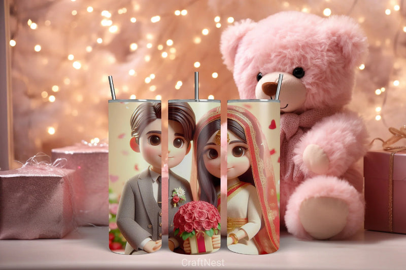 Valentine Tumbler Wrap Bundle 12 - CraftNest - Digital Crafting and Art