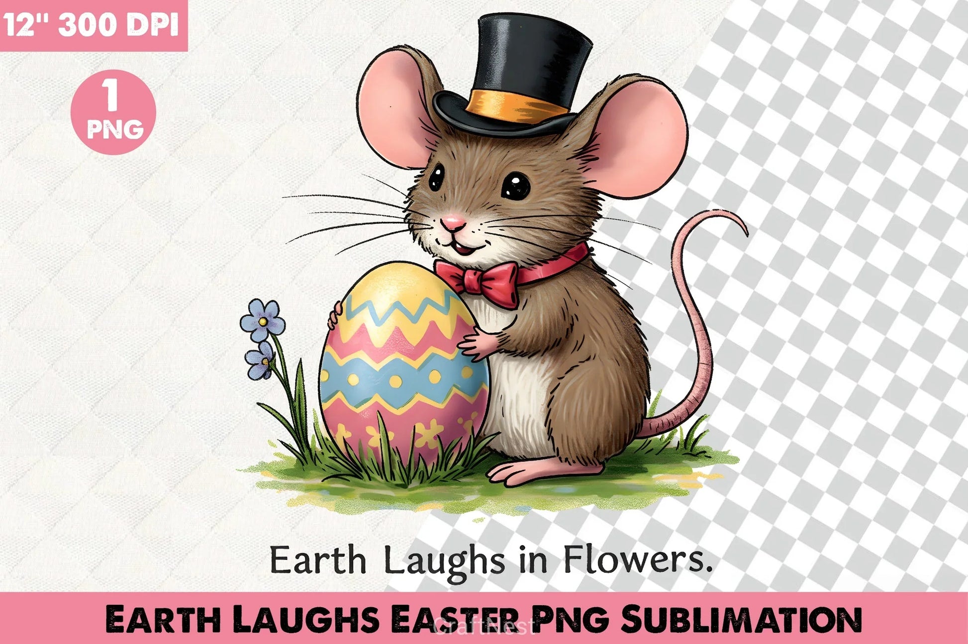 Earth Laughs Easter Clipart Bundle - CraftNest - Digital Crafting and Art