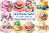 Summer Hat Clipart Bundle