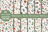 Rustic Christmas Patterns Clipart Bundle