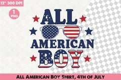 All American Boy Shirt Clipart Bundle - CraftNest - Digital Crafting and Art