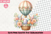 Cute Pink Easter Clipart Bundle