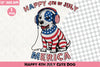 Happy 4th July Dog Clipart Bundle