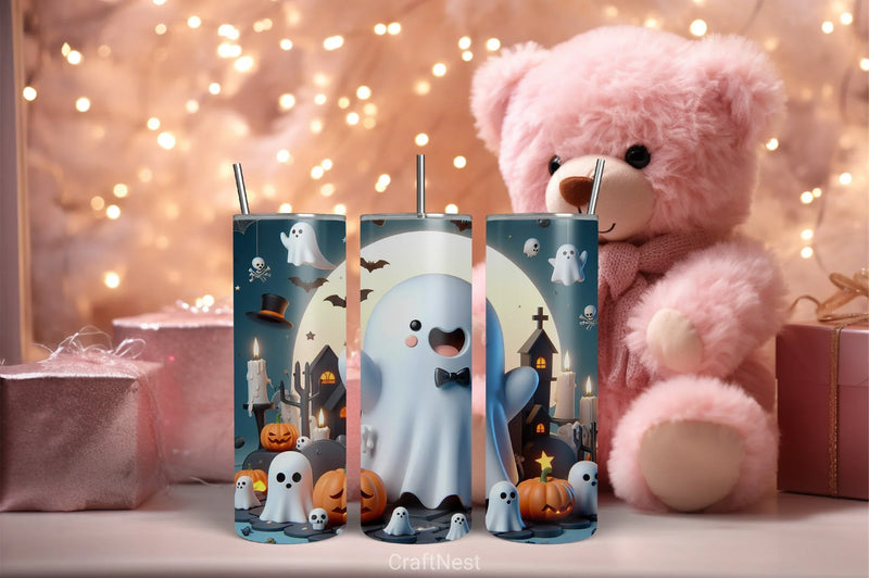 Halloween Tumbler Wrap Bundle 9 - CraftNest - Digital Crafting and Art