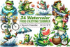 Frog Summer Clipart Bundle