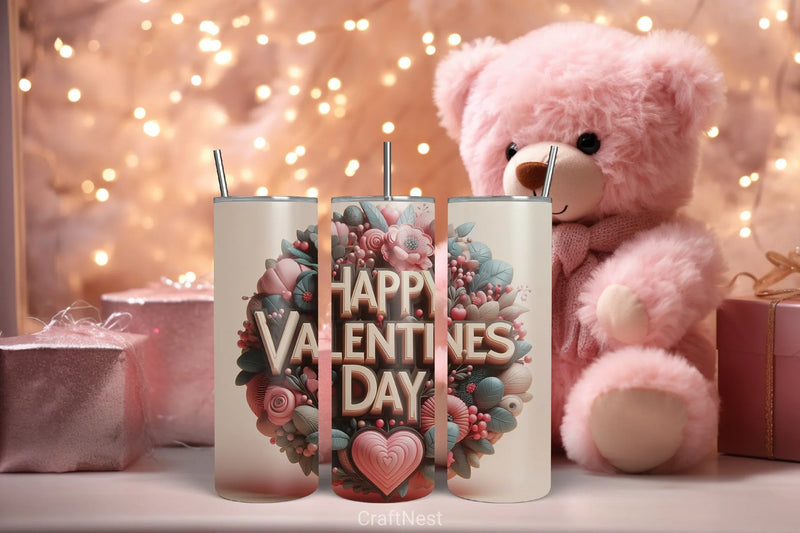 Valentine Tumbler Wrap Bundle 33 - CraftNest - Digital Crafting and Art