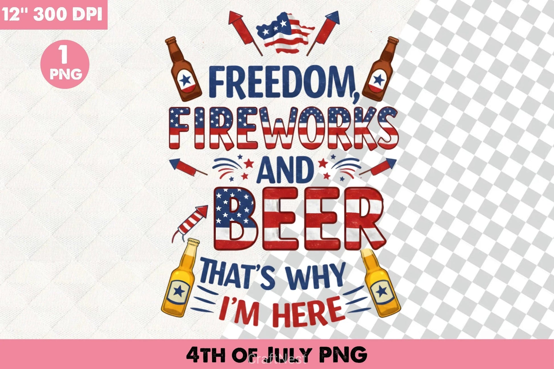 4th of July Clipart Bundle 8 - CraftNest - Digital Crafting and Art