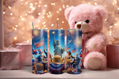 4th of July Tumbler Wrap Bundle 30 - CraftNest - Digital Crafting and Art
