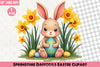 Springtime Daffodils Easter Clipart Bundle