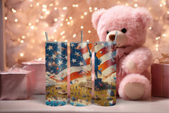 4th of July Tumbler Wrap Bundle 64 - CraftNest - Digital Crafting and Art