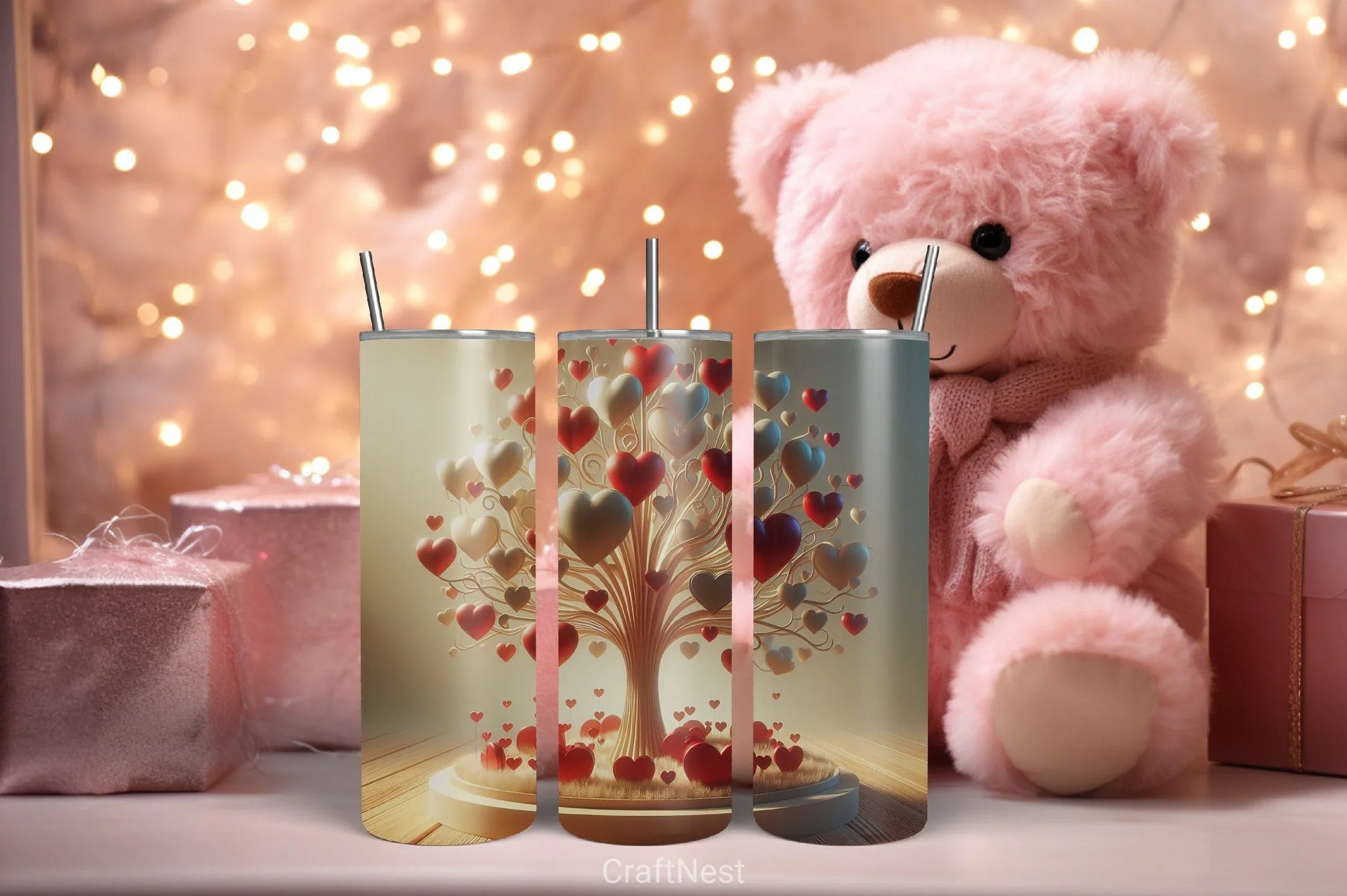 Valentine Tumbler Wrap Bundle 68 - CraftNest - Digital Crafting and Art