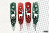 Christmas Reindeer Clipart Bundle