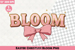 Easter Christian Bloom Clipart Bundle - CraftNest - Digital Crafting and Art