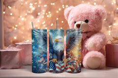 4th of July Tumbler Wrap Bundle 121 - CraftNest - Digital Crafting and Art