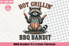BBQ Bandit Raccoon Clipart Bundle