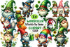 St. Patrick's Day Gnome Clipart Bundle