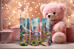 4th of July Tumbler Wrap Bundle 101 - CraftNest - Digital Crafting and Art