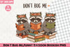 Don‚Äôt Bug Me Raccoon Clipart Bundle