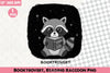 Booktrovert Reading Raccoon Clipart Bundle