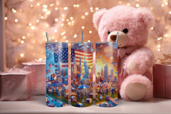 4th of July Tumbler Wrap Bundle 21 - CraftNest - Digital Crafting and Art