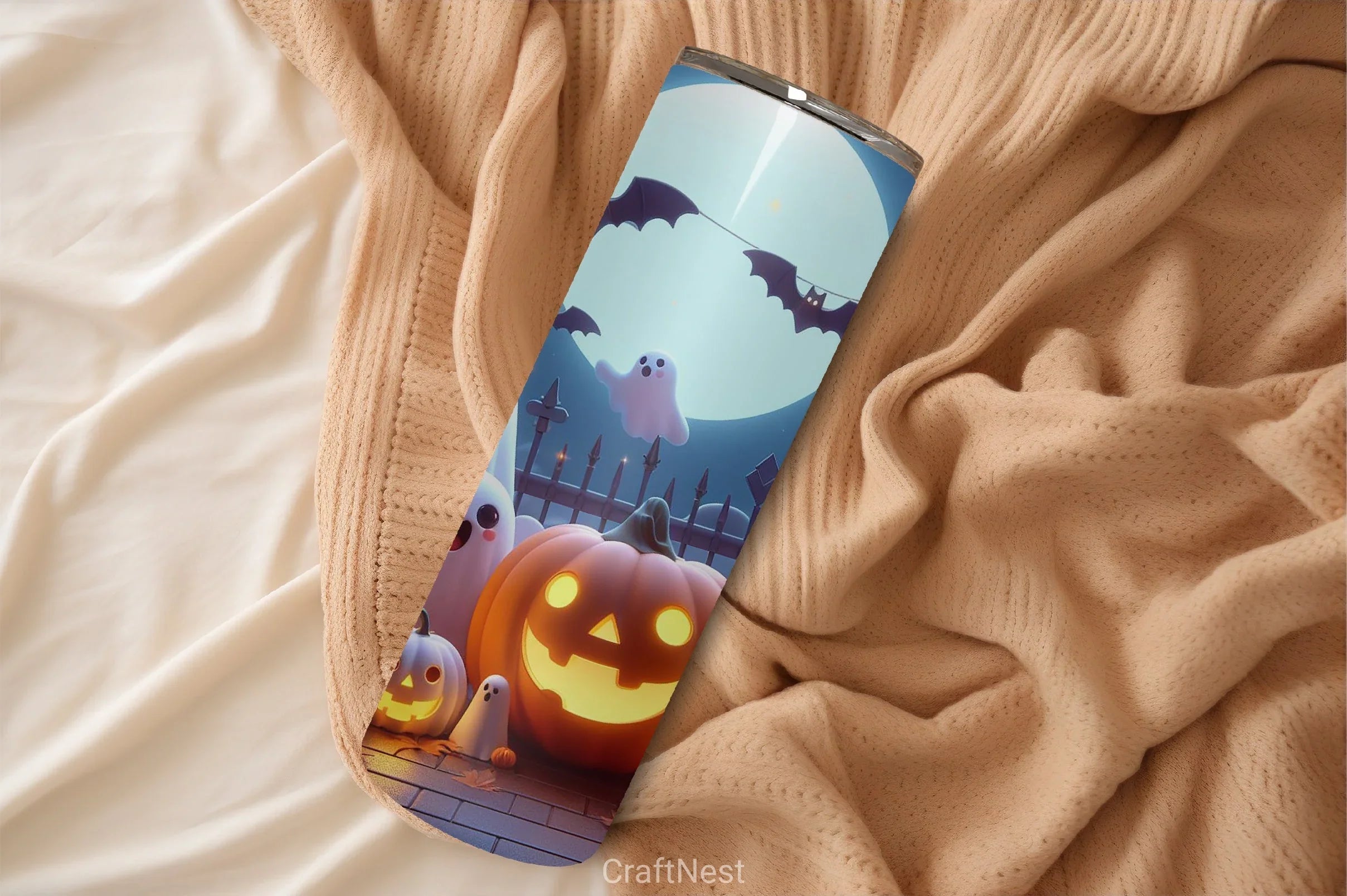 Halloween Tumbler Wrap Bundle 61 - CraftNest - Digital Crafting and Art