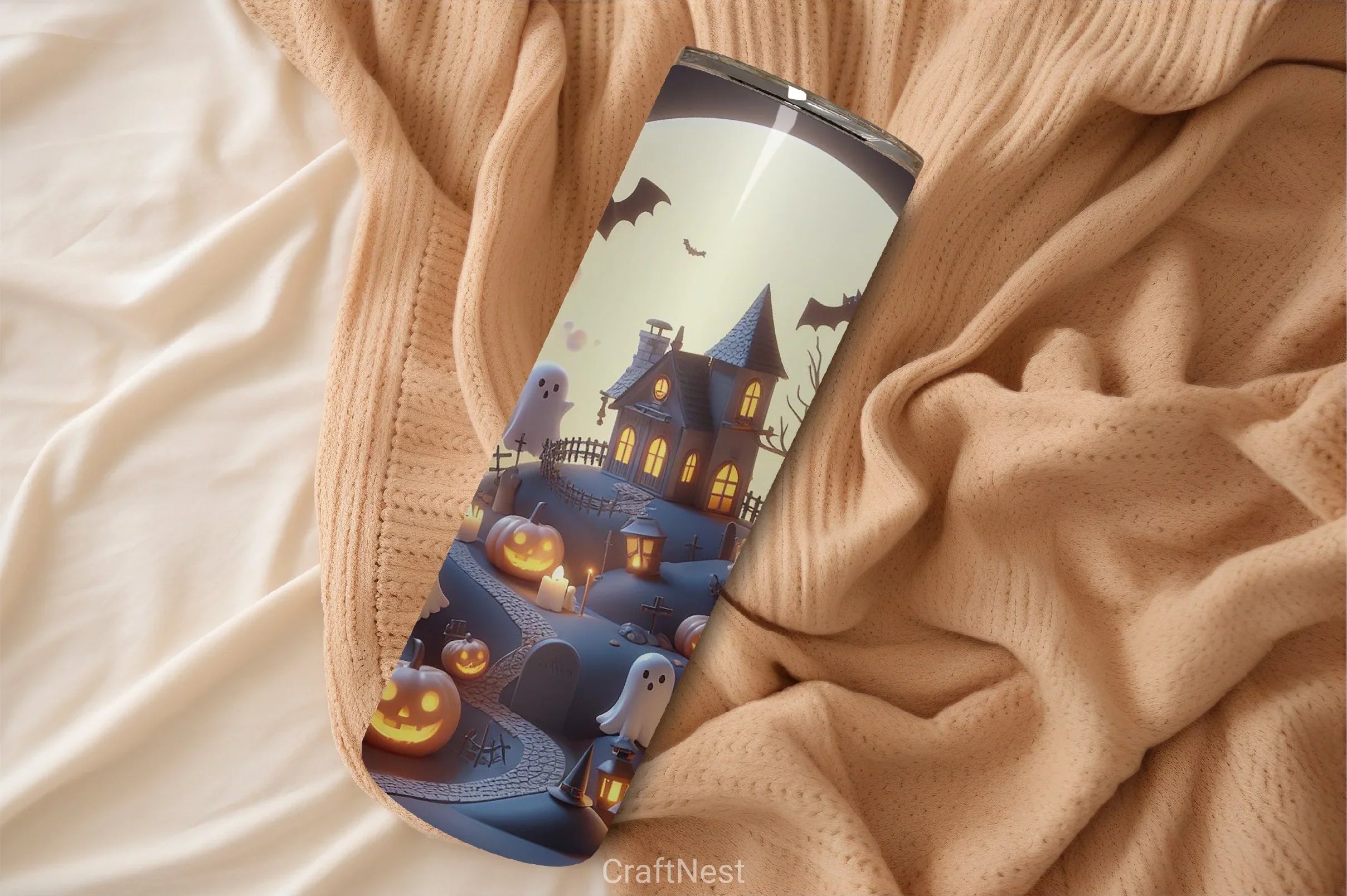 Halloween Tumbler Wrap Bundle 26 - CraftNest - Digital Crafting and Art