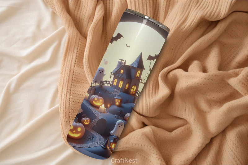 Halloween Tumbler Wrap Bundle 26 - CraftNest - Digital Crafting and Art