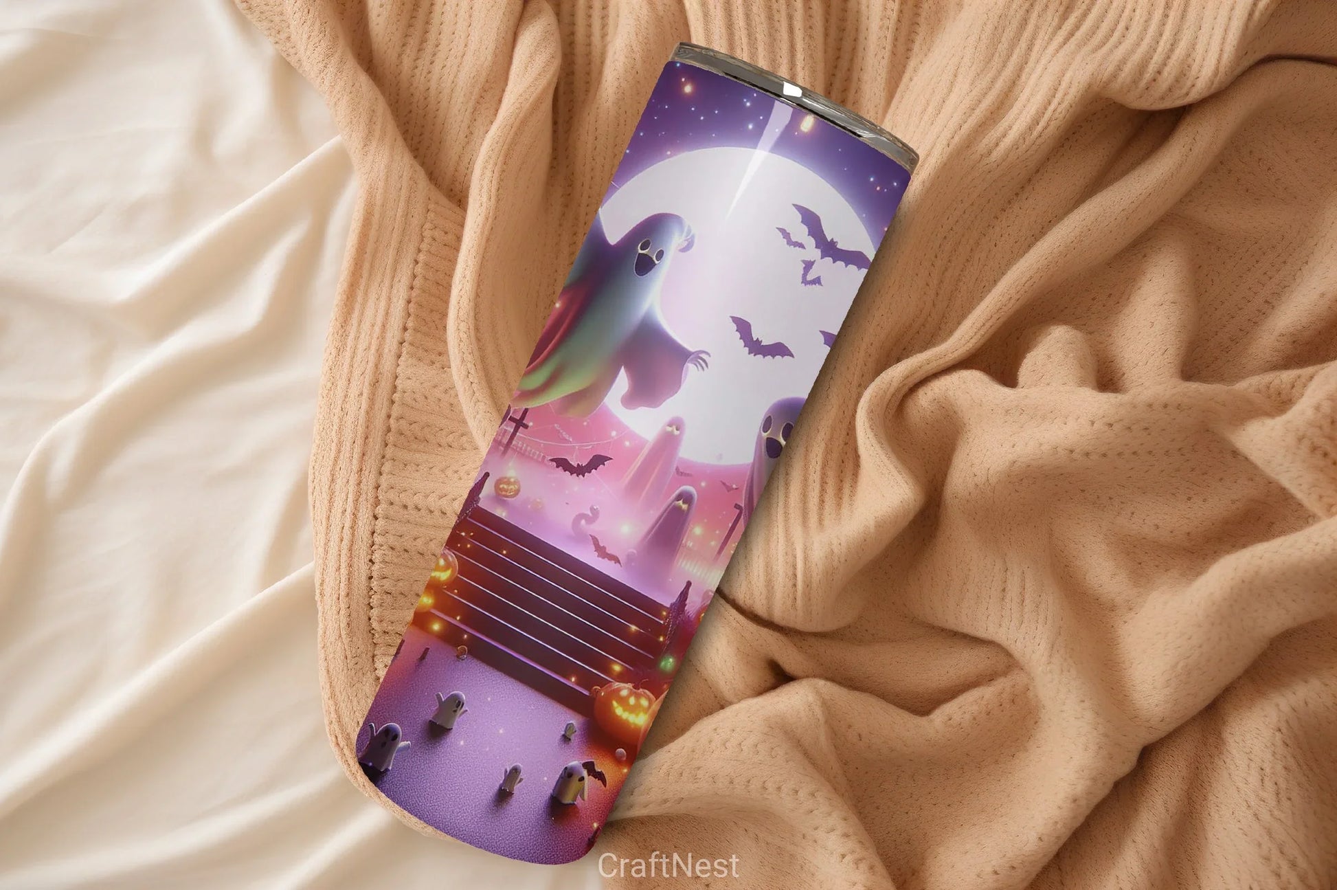 Halloween Tumbler Wrap Bundle 10 - CraftNest - Digital Crafting and Art