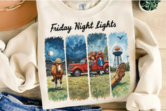 Friday Night Lights Clipart Bundle - CraftNest - Digital Crafting and Art