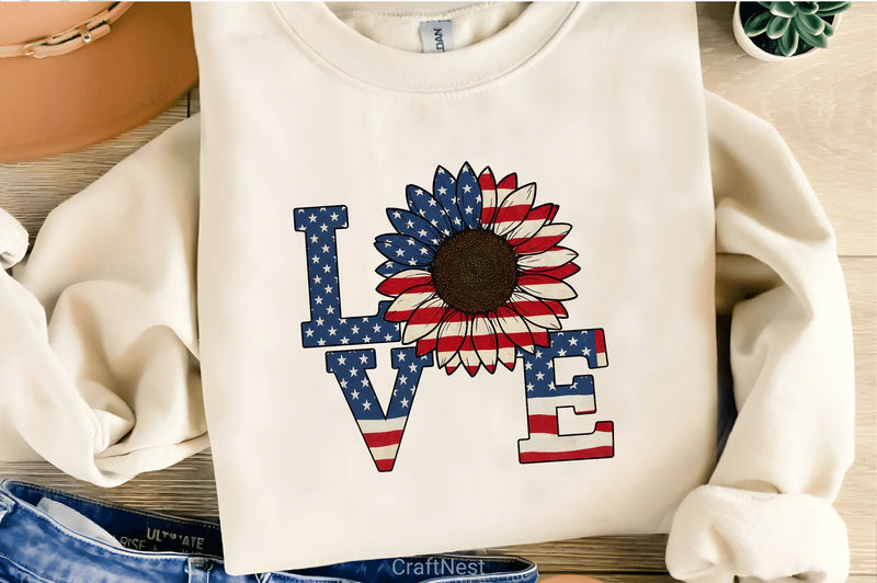 Love 4th of July & Memorial Day Clipart Bundle - CraftNest - Digital Crafting and Art