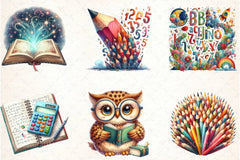 Teaching Material Clipart Bundle 1 - CraftNest - Digital Crafting and Art