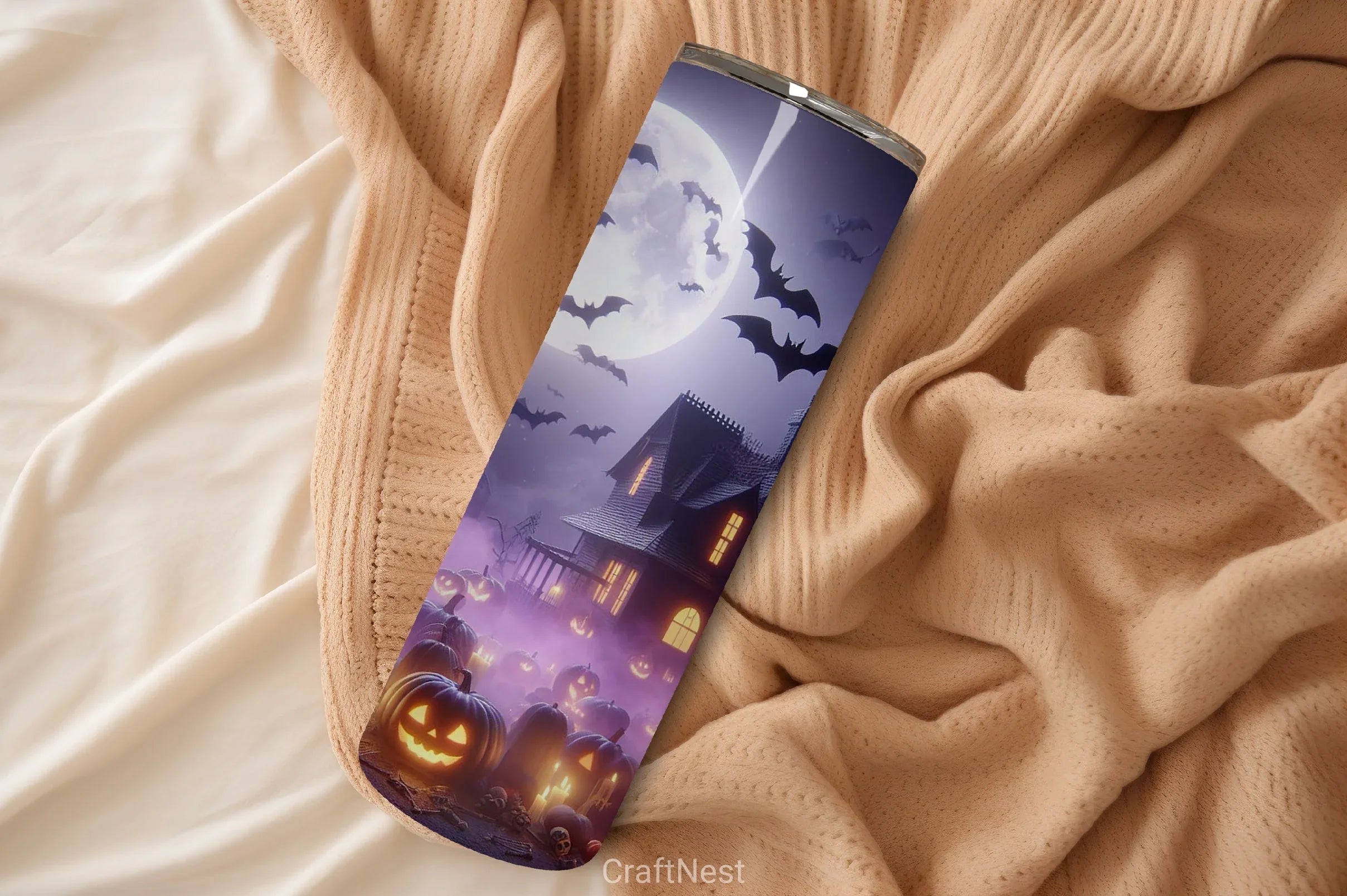 Halloween Tumbler Wrap Bundle 52 - CraftNest - Digital Crafting and Art