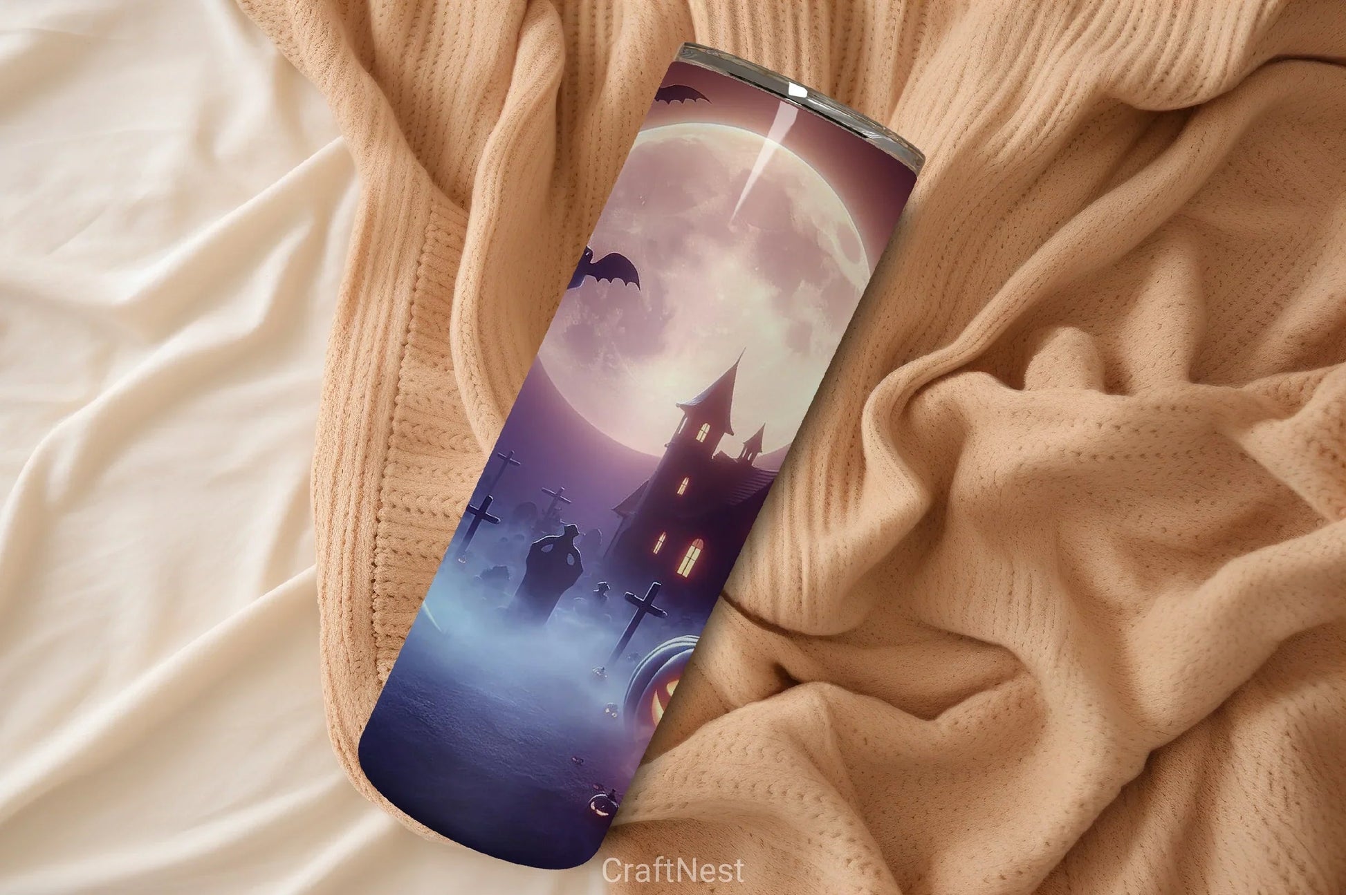 Halloween Tumbler Wrap Bundle 21 - CraftNest - Digital Crafting and Art